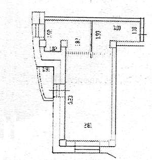 Студия квартира, вторичка, 25м2, 13/16 этаж