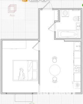 1-к квартира, вторичка, 35м2, 2/14 этаж