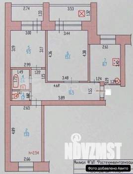 3-к квартира, вторичка, 61м2, 10/10 этаж