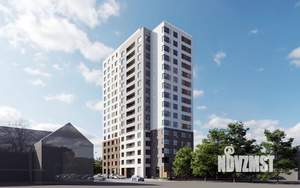 1-к квартира, строящийся дом, 36м2, 3/16 этаж