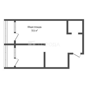 3-к квартира, вторичка, 58м2, 4/10 этаж