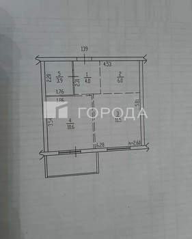 2-к квартира, вторичка, 37м2, 16/16 этаж