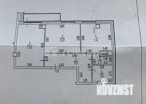 2-к квартира, вторичка, 50м2, 4/14 этаж