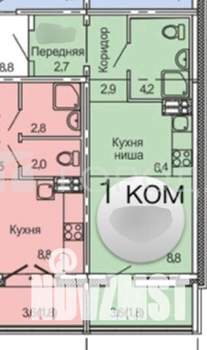 Студия квартира, вторичка, 26м2, 10/10 этаж