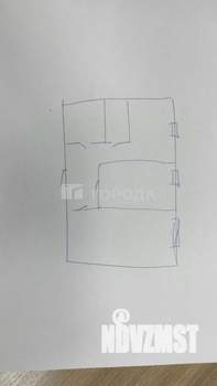 2-к квартира, вторичка, 50м2, 9/10 этаж