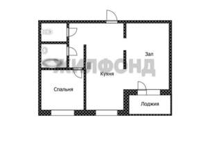 2-к квартира, вторичка, 62м2, 5/17 этаж