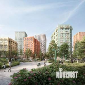 2-к квартира, строящийся дом, 55м2, 3/24 этаж