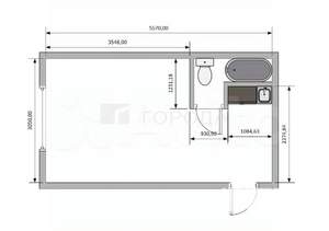 Студия квартира, вторичка, 25м2, 1/5 этаж