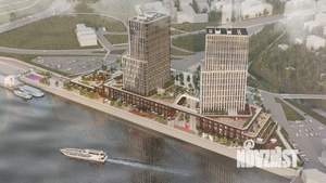 1-к квартира, строящийся дом, 44м2, 9/27 этаж