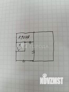 1-к квартира, вторичка, 33м2, 6/11 этаж