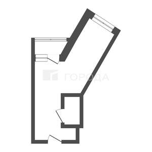 1-к квартира, вторичка, 35м2, 7/16 этаж