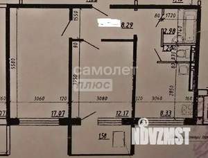 2-к квартира, вторичка, 52м2, 9/10 этаж