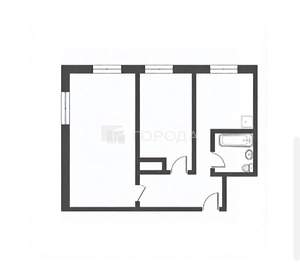 2-к квартира, вторичка, 40м2, 3/4 этаж