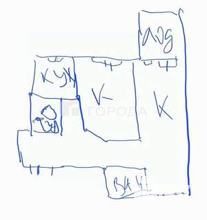 2-к квартира, вторичка, 57м2, 9/12 этаж