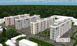 2-к квартира, строящийся дом, 34м2, 3/10 этаж