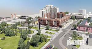 2-к квартира, строящийся дом, 66м2, 13/18 этаж