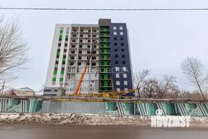 2-к квартира, строящийся дом, 55м2, 9/12 этаж