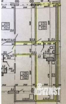 1-к квартира, вторичка, 47м2, 3/12 этаж