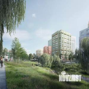 2-к квартира, строящийся дом, 55м2, 13/24 этаж