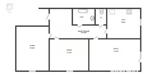 3-к квартира, вторичка, 59м2, 2/9 этаж