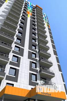 2-к квартира, строящийся дом, 56м2, 1/16 этаж