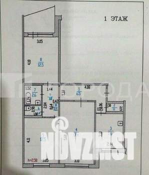 3-к квартира, вторичка, 67м2, 1/9 этаж