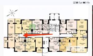 3-к квартира, вторичка, 54м2, 1/10 этаж
