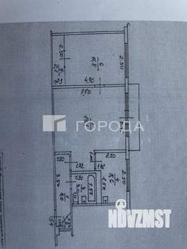 2-к квартира, вторичка, 46м2, 3/5 этаж