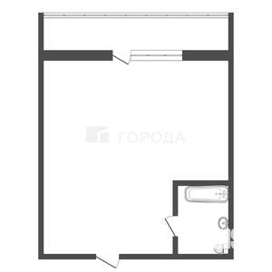 Студия квартира, вторичка, 24м2, 9/16 этаж