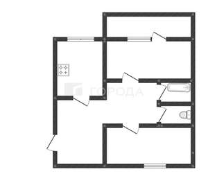 2-к квартира, вторичка, 56м2, 4/9 этаж