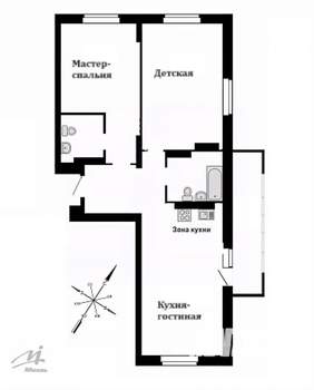 3-к квартира, вторичка, 90м2, 10/19 этаж