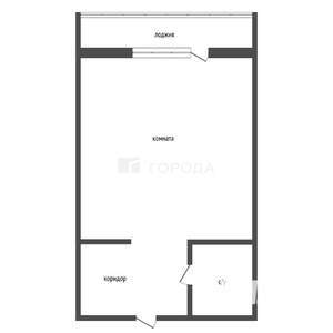 Студия квартира, вторичка, 23м2, 5/15 этаж