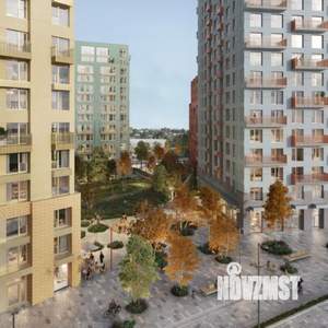 2-к квартира, строящийся дом, 49м2, 5/23 этаж