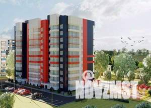 3-к квартира, строящийся дом, 67м2, 4/16 этаж