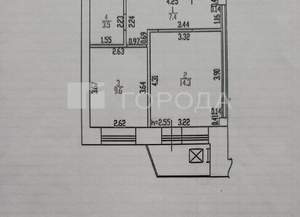 1-к квартира, вторичка, 35м2, 8/10 этаж