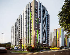2-к квартира, вторичка, 56м2, 8/16 этаж