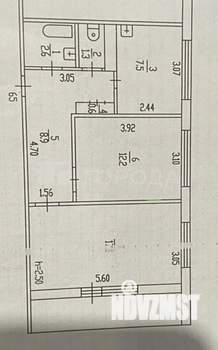 2-к квартира, вторичка, 64м2, 8/9 этаж