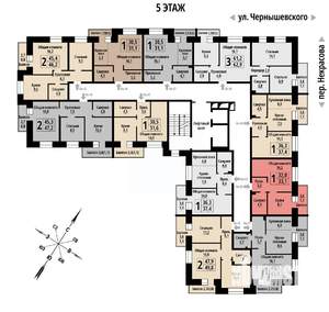 1-к квартира, вторичка, 33м2, 5/10 этаж