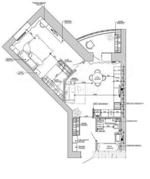 2-к квартира, вторичка, 54м2, 12/16 этаж