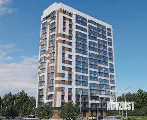 3-к квартира, строящийся дом, 49м2, 9/16 этаж