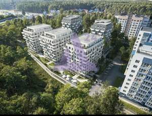 1-к квартира, вторичка, 52м2, 3/9 этаж