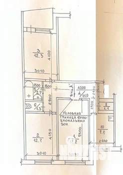 3-к квартира, вторичка, 68м2, 5/9 этаж