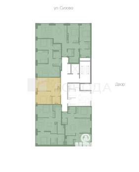 2-к квартира, вторичка, 40м2, 2/9 этаж