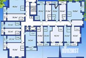 Студия квартира, строящийся дом, 24м2, 5/12 этаж