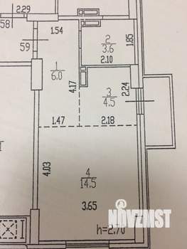 Студия квартира, вторичка, 30м2, 8/25 этаж