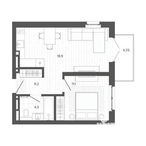 Фото квартиры на продажу (1)