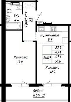 Фото квартиры на продажу (1)