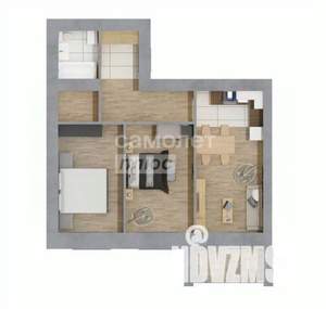 3-к квартира, вторичка, 65м2, 4/11 этаж