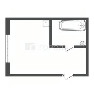 Студия квартира, вторичка, 18м2, 4/5 этаж