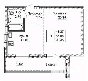 Фото квартиры на продажу (1)